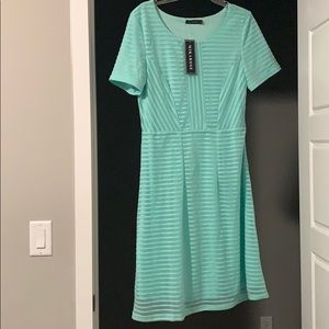 Mint green spring/summer dress